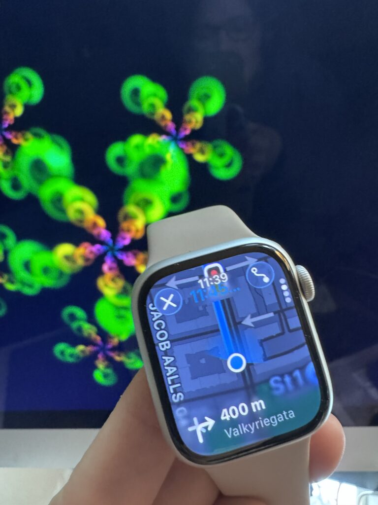 Apple Watch kan hjelpe på reisen