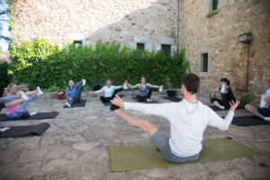 Xavier Punsola holder yogakurs på Costa Brava