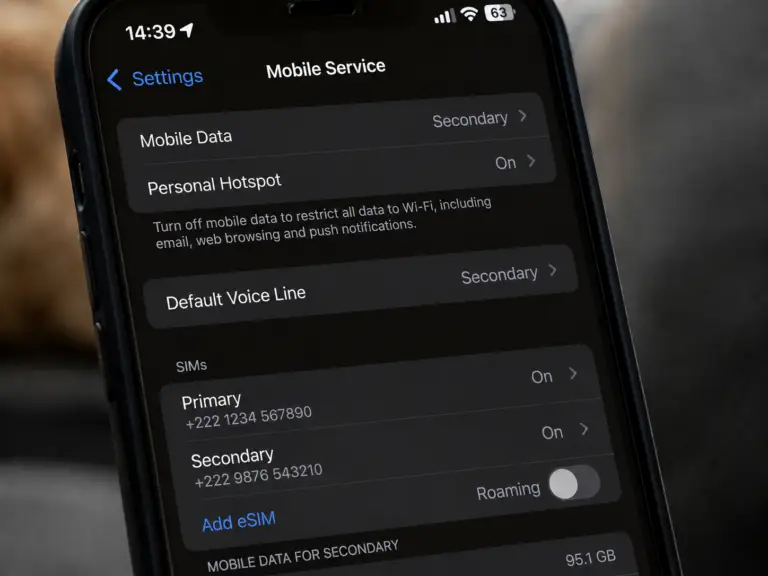 Mobildata tips