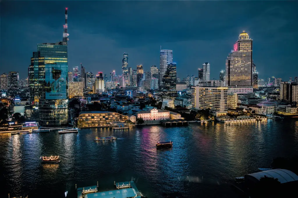 Arkitekturen er "nypalladiansk" på The Langham